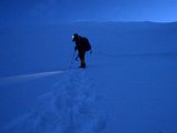 01 Climbing Sherpa Lal Singh Tamang Leads The Way From Lhakpa Ri Camp I 6500m At 4 30am Towards Lhakpa Ri Summit